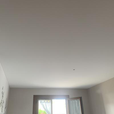 Plafond tendu esquisse peinture